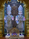 Parabrahma Bhagwan Shri Swaminarayan and Aksharbrahma Shri Gunatitanand Swami